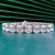 Asscher Cut Moissanite Diamond Bracelet 100% Real 925 Sterling Silver Engagement Wedding bangles Bracelets for women Men Jewelry
